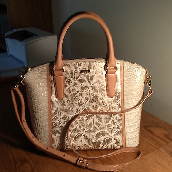 Brahmin Handbags - Brahmin Medium Duxbury Gold/Tan